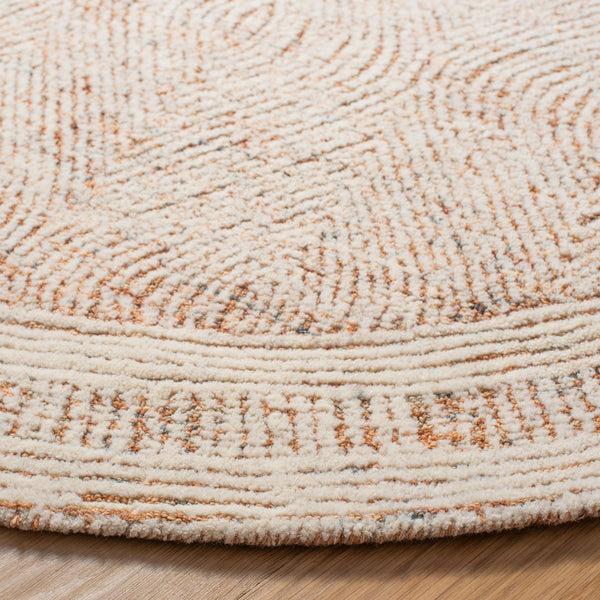 Safavieh Abstract 340 Hand Tufted Wool Bohemian Rug ABT340P-8SQ