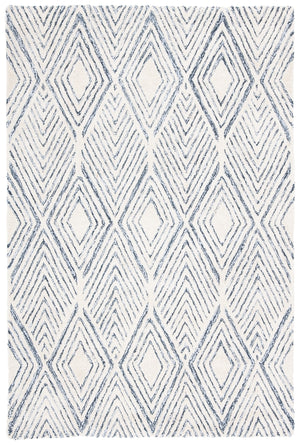 Abstract Hand Tufted Rug - Luxurious 50% Wool & 50% Nylon Blend with Elegant Design for Any Space