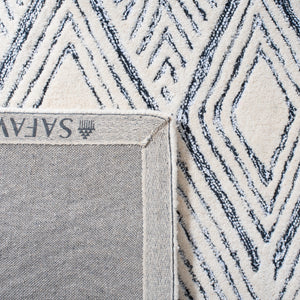 Abstract Hand Tufted Rug - Luxurious 50% Wool & 50% Nylon Blend with Elegant Design for Any Space