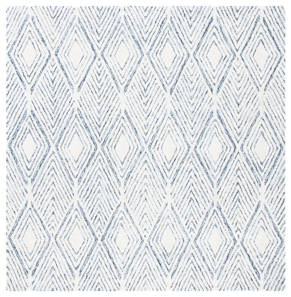 Abstract Hand Tufted Rug - Luxurious 50% Wool & 50% Nylon Blend with Elegant Design for Any Space