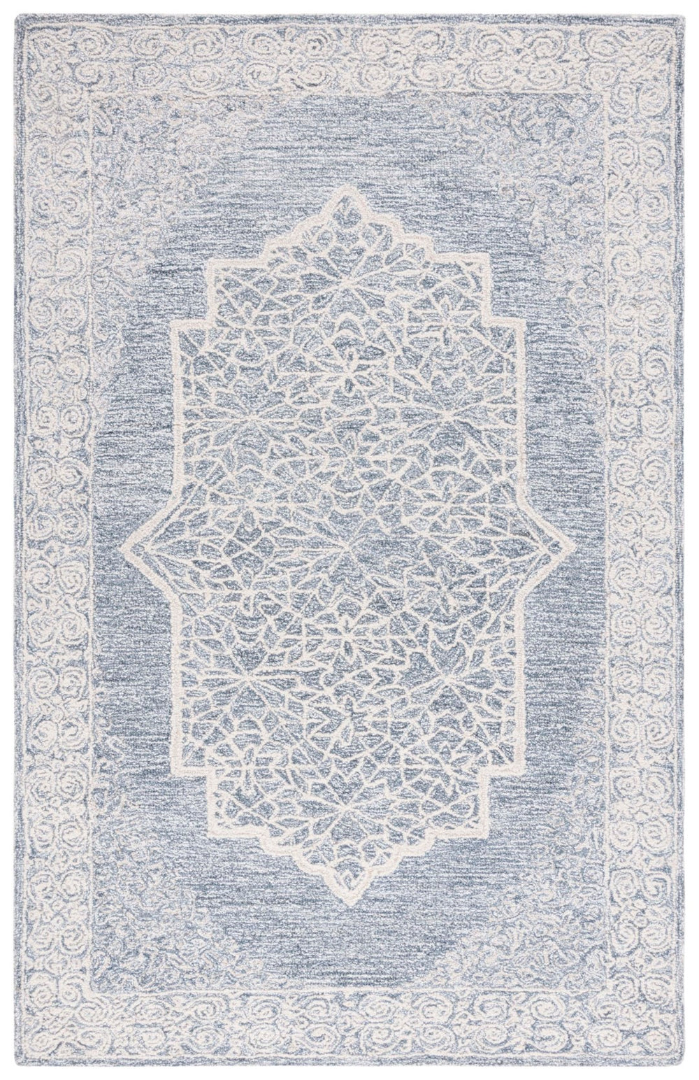 Safavieh Abstract 352 Hand Tufted Wool with Cotton Cloth backing Rug ABT352A-8