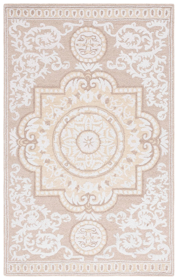 Safavieh Abstract 353 Hand Tufted Wool with Cotton Cloth backing Rug ABT353A-8