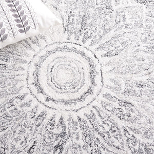 Safavieh Abstract 354 Hand Tufted Wool with Cotton Cloth backing Rug ABT354A-8