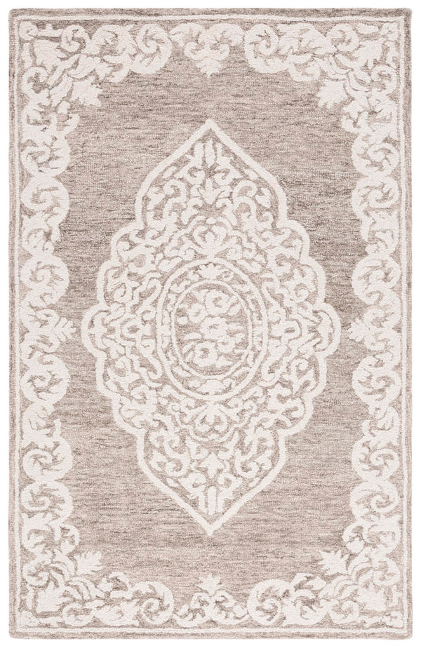 Safavieh Abstract 358 Hand Tufted Wool with Cotton Cloth backing Rug ABT358B-8