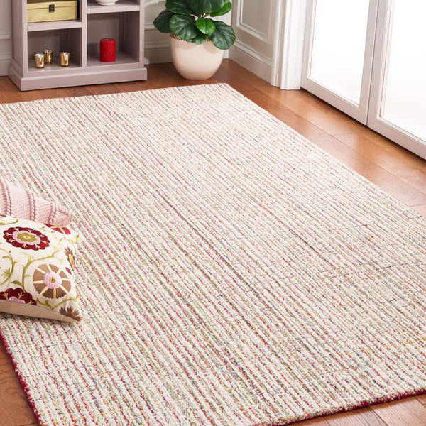 Safavieh Abstract 481 Hand Tufted 85% Wool/15% Cotton Modern Rug ABT481Q-9