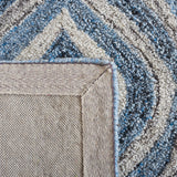 Safavieh Abstract 606 Hand Tufted 65% Wool/25% Viscose/10% Nylon Contemporary Rug ABT606F-8