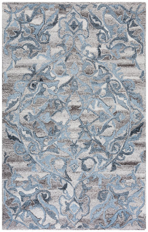 Safavieh Abstract 608 Hand Tufted 65% Wool/25% Viscose/10% Nylon Contemporary Rug ABT608F-8