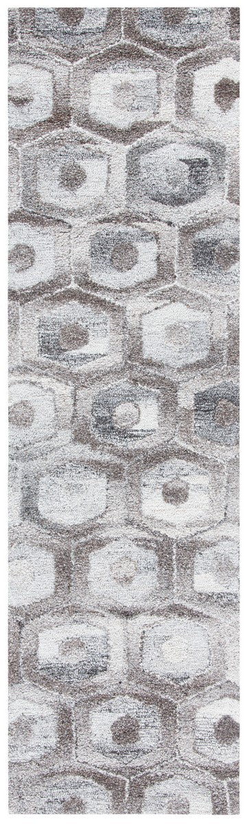 Safavieh Abstract 632 Hand Tufted 65% Wool/25% Viscose/10% Nylon Contemporary Rug ABT632F-9