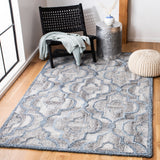 Abstract 646 Wool 65%, Viscose, 25%, Nylon 10% Hand Tufted Contemporary Rug