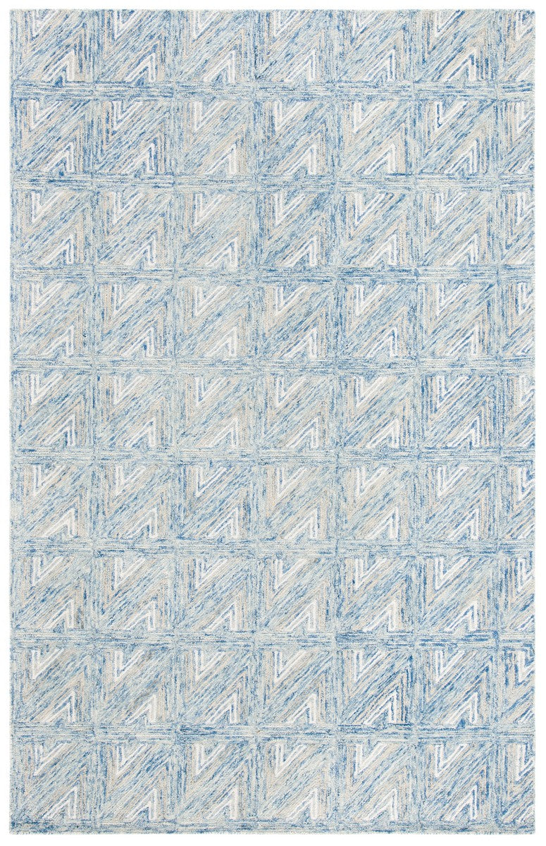 Safavieh Abstract 653 Hand Tufted 80% Wool/20% Cotton Contemporary Rug ABT653M-9