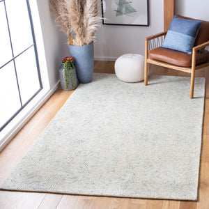 Safavieh Abstract 654 Hand Tufted 80% Wool/20% Cotton Contemporary Rug ABT654A-9