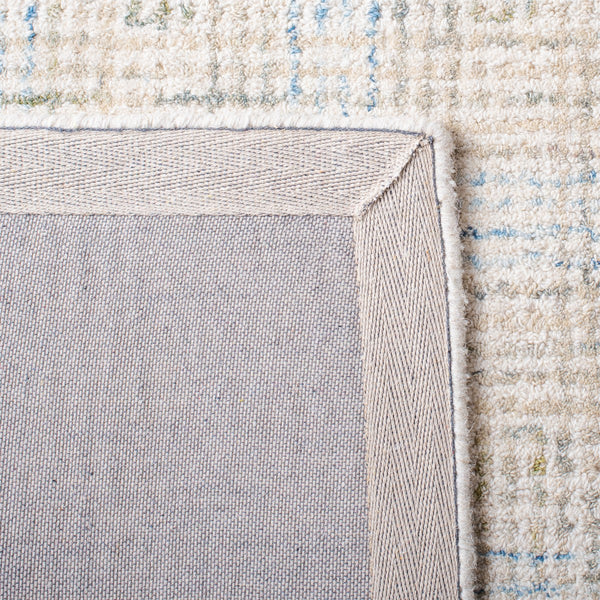 Abstract 656 Contemporary Hand Tufted 80% Wool, 20% Cotton Rug Ivory / Beige