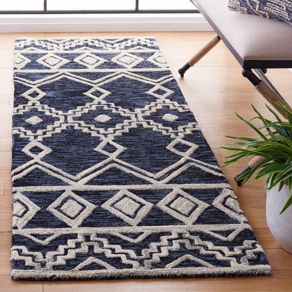 Safavieh Abstract 851 Hand Tufted Wool Contemporary Rug ABT851N-8