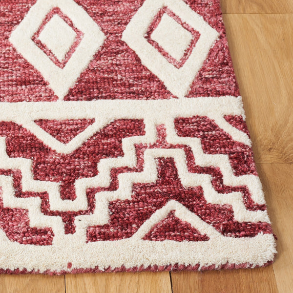 Safavieh Abstract 851 Hand Tufted Wool Contemporary Rug ABT851Q-6SQ