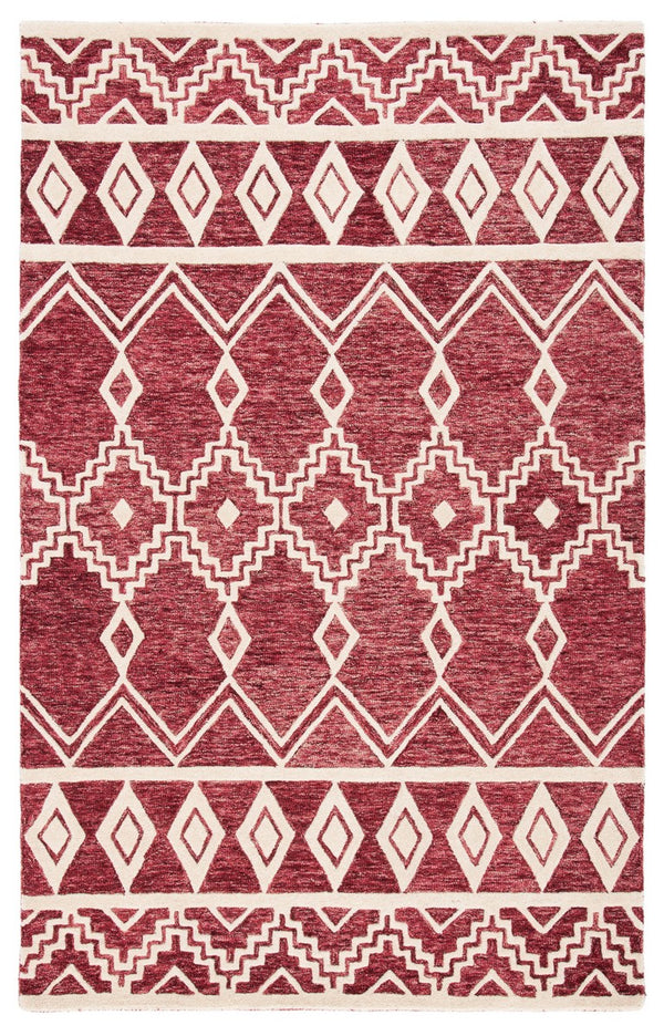 Safavieh Abstract 851 Hand Tufted Wool Contemporary Rug ABT851Q-6SQ