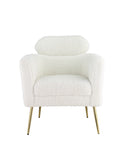 Connock Contemporary Accent Chair White(#, Cost) AC00124-ACME