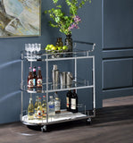 Inyo Contemporary Serving Cart  AC00161-ACME