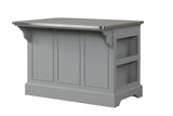 Urrur Transitional Kitchen Island Gray Finish AC00187-ACME