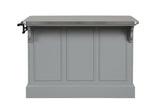 Urrur Transitional Kitchen Island Gray Finish AC00187-ACME