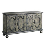 Pavan Transitional Console Table Rustic Gray AC00199-ACME