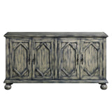 Pavan Transitional Console Table Rustic Gray AC00199-ACME