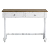 Carminda Transitional Console Table Antique White AC00281-ACME