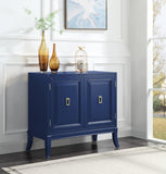 Clem Contemporary Console Table Blue AC00285-ACME