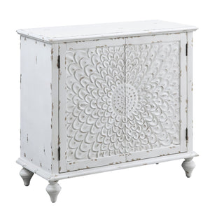 Daray Transitional Console Table Antique White AC00286-ACME