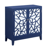 Einstein Contemporary Console Table Blue AC00288-ACME