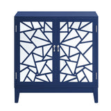 Einstein Contemporary Console Table Blue AC00288-ACME