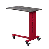 Cargo Industrial Accent Table with Wall Shelf