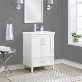 Blair Transitional Sink Cabinet White Finish AC00381-ACME