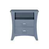 Colt Transitional Accent Table Gray Finish AC00382-ACME