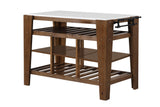 Alaroa Transitional Kitchen Island