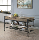 Macaria Industrial Kitchen Island  AC00402-ACME