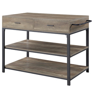 Macaria Industrial Kitchen Island  AC00403-ACME