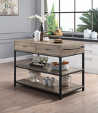 Macaria Industrial Kitchen Island  AC00403-ACME