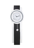 Noralie Glam Wall Clock Mirrored & Faux Diamonds AC00424-ACME