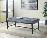 Brantley Industrial Bench Gray Velvet(#300-98, $6 USD/m) AC00428-ACME