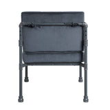 Brantley Industrial Chair Gray Velvet(#300-98, $6 USD/m) AC00429-ACME