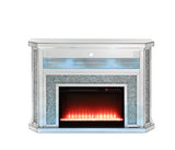 Noralie Glam Fireplace with LED  AC00508-ACME