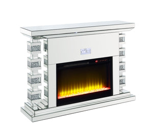 Noralie Glam Fireplace with Bluetooth  AC00509-ACME