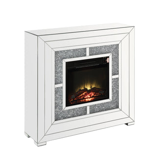 Noralie Glam Fireplace with LED  AC00514-ACME