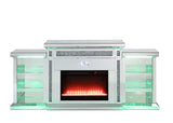 Noralie Glam Fireplace with Bluetooth & LED  AC00518-ACME