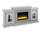 Noralie Glam Fireplace with LED
