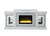 Noralie Glam Fireplace with LED  AC00522-ACME