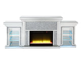 Noralie Glam Fireplace with LED  AC00524-ACME