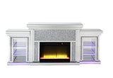 Noralie Glam Fireplace with LED  AC00524-ACME