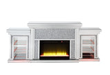 Noralie Glam Fireplace with LED  AC00524-ACME