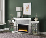 Noralie Glam Fireplace with LED  AC00524-ACME